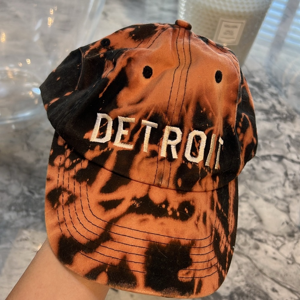 Detroit ink baseball hat